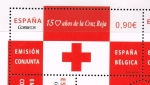 Sellos del Mundo : Europe : Spain : Edifil  4828  150 años de la Cruz Roja Emisión conjunta España-Bélgica.  
