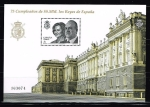 Stamps Spain -  Edifil  HB 4829  75 cumpleaños de SS.MM. los Reyes de España.  
