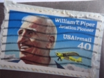Sellos de America - Estados Unidos -  USA Irmail - William T. Piper, Aviation Pioneer.