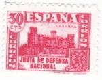 Stamps Spain -  Navarra - Junta de Defensa Nacional  (10)