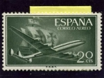Stamps Spain -  Superconstellation y nao
