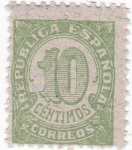 Stamps Spain -  CIFRAS (10)