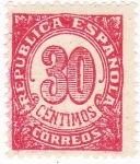 Sellos de Europa - Espaa -  CIFRAS - (10) 