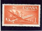 Stamps Spain -  Superconstellation y nao