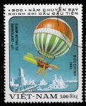 Stamps Africa - Gabon -  BLOBO AEROSTÁTICO