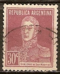 Stamps Argentina -  General José de San Martín.