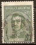 Stamps : America : Argentina :  José Francisco de San Martín (1778-1850).