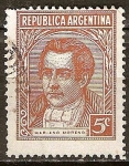 Stamps Argentina -  Mariano Moreno.