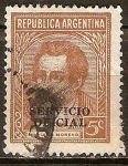 Stamps Argentina -  Mariano Moreno.