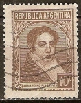 Sellos del Mundo : America : Argentina : Bernardino Rivadavia (1780-1845), político.