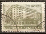 Stamps Argentina -  El banco nacional de ahorro postal.