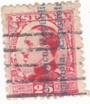 Stamps Spain -  Alfonso XIII-Sobrecargados (10)