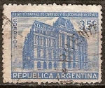 Stamps : America : Argentina :  "PALACIO CENTRAL DE Correos y Telégrafos"Buenos Aires.