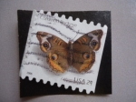 Stamps United States -  Common Buckeye (Junonia coenia) - mariposa común de Castaño de India.