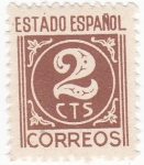 Stamps Spain -  CIFRA       (10)