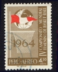 Sellos del Mundo : America : Per� : 1965 Campeonato mundial de Baloncesto Femenino - Ybert:197