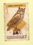 Sellos de America - Uruguay -  Scott 751. Buho.