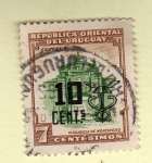 Stamps Uruguay -  Scott 638. Ciudadela de Montevideo.