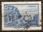 Stamps Argentina -  Catamarca,cuesta de Zapata.