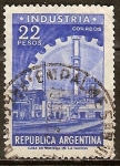 Sellos de America - Argentina -  Planta industrial.