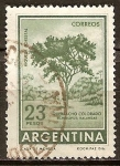 Stamps Argentina -  Árbol de quebracho colorado.