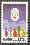 Stamps North Korea -  2287 - X festival artístico de la amistad