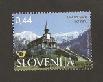 Sellos de Europa - Eslovenia -  Iglesia de Espiritu Santo en Javorca