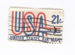 Sellos de America - Estados Unidos -  USA correo aereo