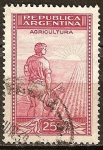 Stamps Argentina -  Producción e Industria. Labrador.