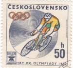 Stamps Czechoslovakia -  XX Olimpiada Munich- 72