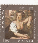 Stamps Poland -  Pintura desnudos Rubens 1577-1977