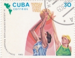 Sellos de America - Cuba -  Juegos Deportivos Panamericanos