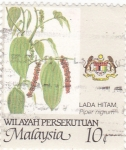 Sellos del Mundo : Asia : Malaysia : Flores y plantas