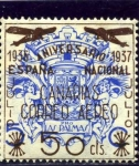 Stamps Spain -  Sellos Beneficos de Las Palmas