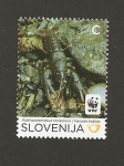Stamps Slovenia -  Cangrejo de río