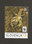 Stamps Slovenia -  Cangrejo de río