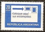 Sellos de America - Argentina -  Publicidad Postal-Franqueo correcto.