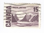 Stamps Canada -  Paisaje Canadá