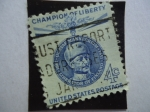 Stamps United States -  Mariscal: Gustaf Mannerheim 1867-1951-Político Firlándes