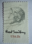 Stamps United States -  Poeta: Carl Sandburg 1878.-1967
