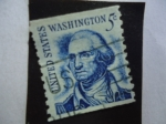 Sellos de America - Estados Unidos -  George washington.