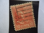 Stamps United States -  John Tyler  (1790-1862)
