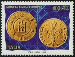 Stamps Italy -  2472b - Introduccion del Euro