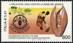 Sellos de Europa - Italia -  2430b - Organizaciones de Comida  agricultura