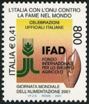Stamps Italy -  2430a - Organizaciones de Comida  agricultura