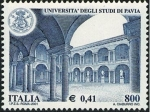 Stamps Italy -  Universidad de Pavia
