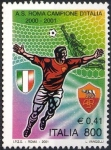 Stamps Italy -  2416 - Roma campeon 2000 - 2001