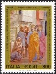 Sellos de Europa - Italia -  2412 - Masaccio