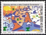 Sellos de Europa - Italia -  2410 - Dia del Arte y la creatividad infantil