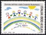 Sellos de Europa - Italia -  2408 - Dia del Arte y la creatividad infantil